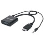 MANHATTAN 151559 HDMI - VGA/3.5mm 2u1 adapter