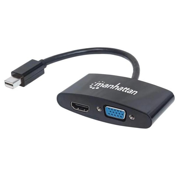 MANHATTAN 152709 Mini DisplayPort - HDMI/VGA 2u1 adapter