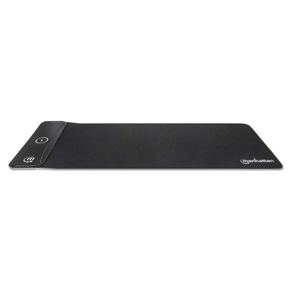 MANHATTAN 425513 XXL RGB LED podloga za miš sa bežičnim punjačem telefona