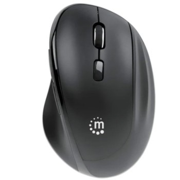 MANHATTAN Bežični miš Ergonomic 190237, crni