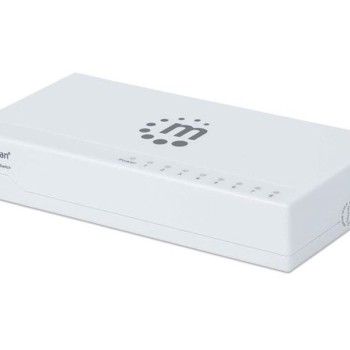 MANHATTAN INT MH 8-Port Fast Ethernet Switch, Plastic