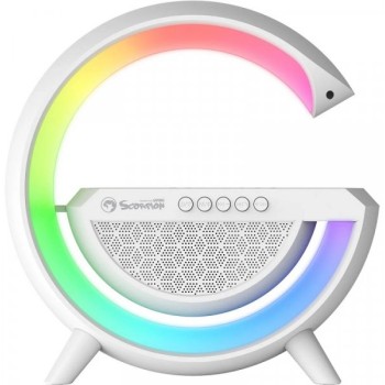 MARVO Zvučnik bluetooth Wireless SG302 beli + FM RGB