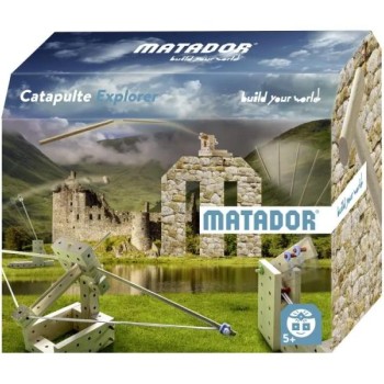 MATADOR SW11471 Matador Drveni konstruktor set Katapult Istrazivac +5 Matador