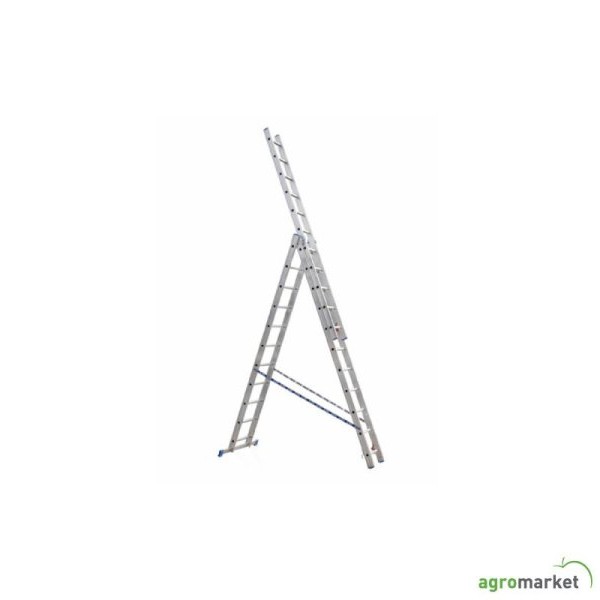 MAXMARA Merdevine aluminijumske profesional 3 x 12