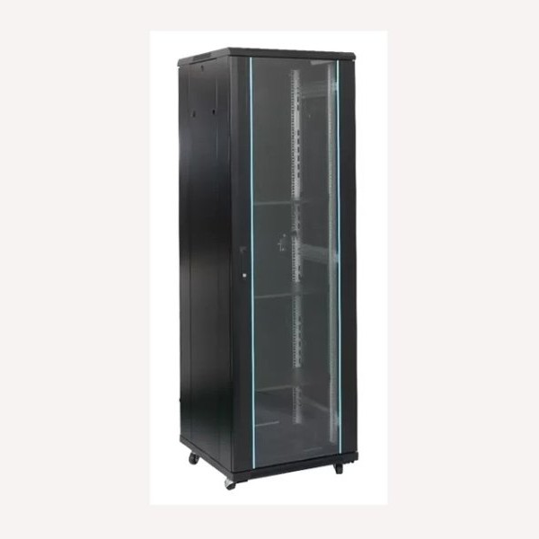 MAXPRO LINE Rack orman samostojeći, 47U, 800x1200, staklena vrata (pakovanje od 5 kutija)