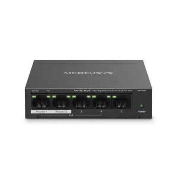 MERCUSYS MS105GP/4-Port PoE+ Switch