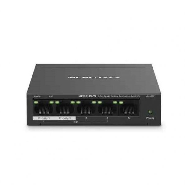 MERCUSYS MS105GP/4-Port PoE+ Switch