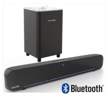 MICROLAB Microlab ROCKBAR500 * Soundbar + Subwoofer LED 60W, Bluetooth, Aux, Optical