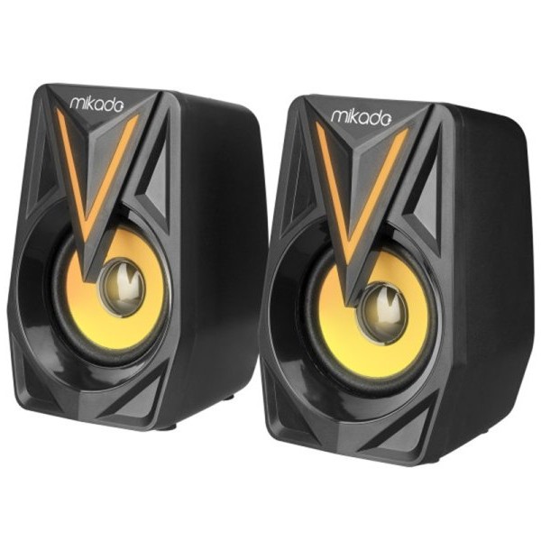 MIKADO Zvučnici 2.0 MD-S23 GLARE 3Wx2 USB