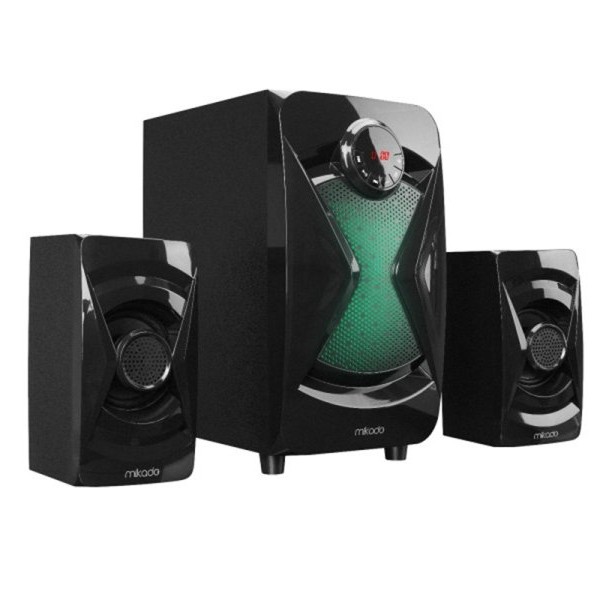 MIKADO Zvučnici 2.1 MD-370BT Bluetooth crni