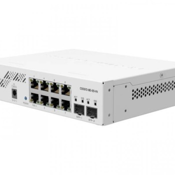 MIKROTIK (CSS610-8G-2S+IN) SwOS Lite upravljivi switch