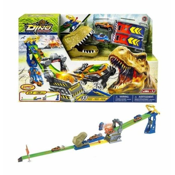 Milla Toys Auto staza Dino Express Wheels sa 2 metalna autića 99/33323