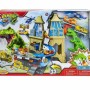 Milla Toys Auto staza Dino Express Wheels sa 2 metalna autića i helikopterom 99/33524
