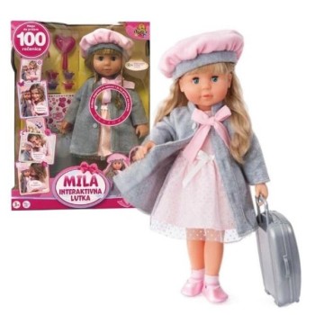 Milla Toys Interaktivna lutka Mila 100 rečenica 54/41064