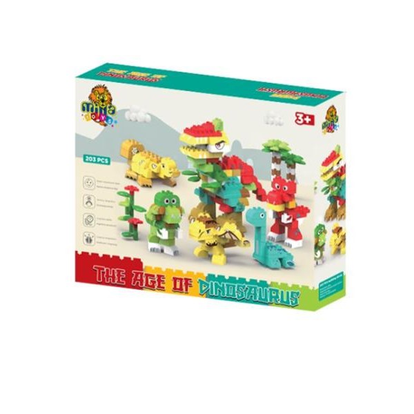 Milla Toys Kocke Age of Dinosaurs 11/70835