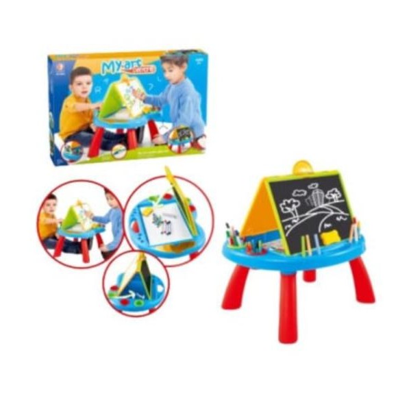 Milla Toys Sto i tabla 2u1 za crtanje i ucenje 8805 ( 91/70758 )
