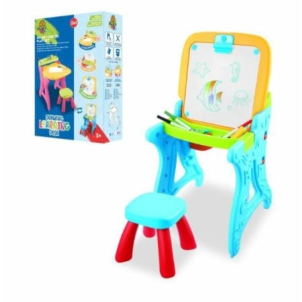 Milla Toys Sto i tabla sa stolicom plavi 2u1 ( 11/71022 )