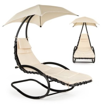 ModernHome Baštenska fotelja Hammock, Beige