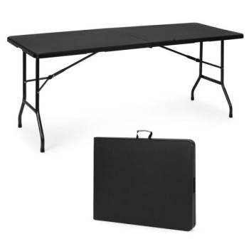 ModernHome ModernHome Sklopivi sto 180cm Black