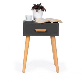 ModernHome Noćni stočić Deva Siva (WYJ-085 GRAY)
