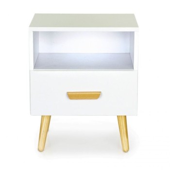 ModernHome Noćni stočić Nova Bela (WYJ-258 WHITE)