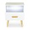 ModernHome Noćni stočić Nova Bela (WYJ-258 WHITE)