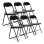 ModernHome Set od 6 sklopivih stolica Eco- Leather