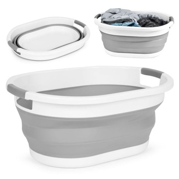 ModernHome Sklopiva silikonska korpa za veš od 20l (PJJFPB001)