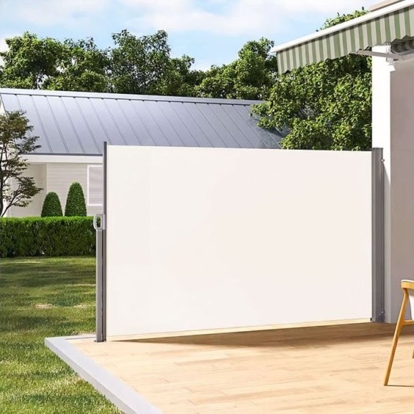 ModernHome Sklopivi paravan za dvorište 3x2m Beige