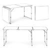 ModernHome Sklopivi sto za kampovanje - White, 180x60 cm