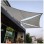 ModernHome SOLARNO KVADRATNO JEDRO ZA HLAD 4X4M GRAY