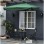 ModernHome Veliki pravugaoni suncobran Green