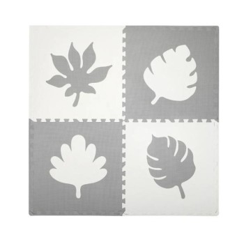 MoMi Feli podloga za bebe - Puzzle od pene Grey