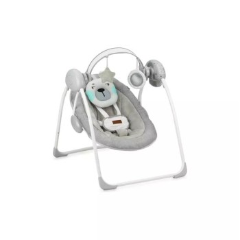 MoMi Ljuljaška za bebe Bear Turquoise, 0-9kg