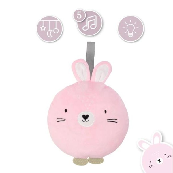 MoMi MoMi igracka Lulu Rabbit Pink
