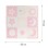 MoMi Nebe podloga za bebe - Puzzle od pene Pink