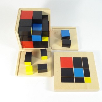MONTESORI Kocka 3x3
