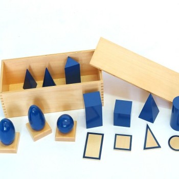 MONTESORI Set geometrijskih tela