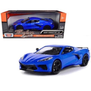MotorMax Metalni auto 1:24 2020 Corvette C8 25/79360