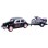 MotorMax Metalni auto 1:24 Volkswagen Motorible Trailer 25/79675