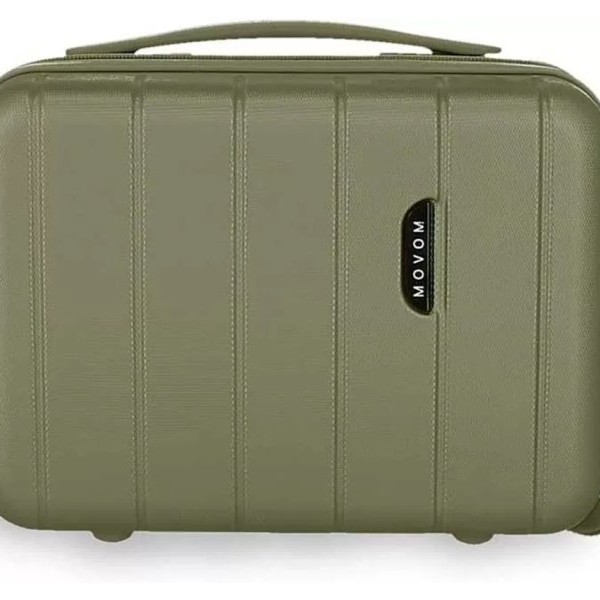 MOVOM Kofer neseser za kozmetiku Wood dark green 53139