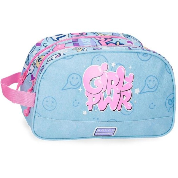 MOVOM Kozmetički neseser sa 2 pregrade Girl Power