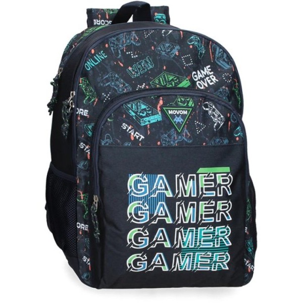 MOVOM Ranac za školu 46cm Gamer