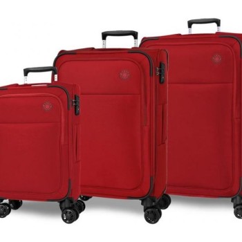 MOVOM Set kofera 3/1 crvena boja 53.184.24