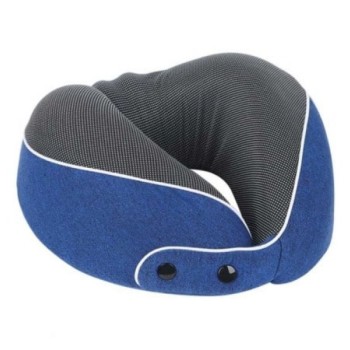 MOYE MOYE Memory Foam Neck Pillow - Blue