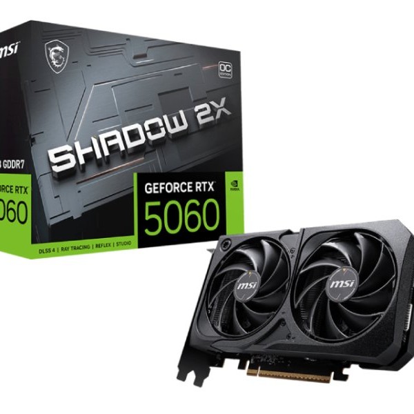 MSI GeForce RTX 5060 SHADOW 8GB 128bit SHADOW 2X OC