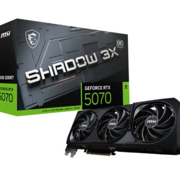 MSI NVidia GeForce RTX 5070 12G SHADOW 3X OC GDDR7 192bit