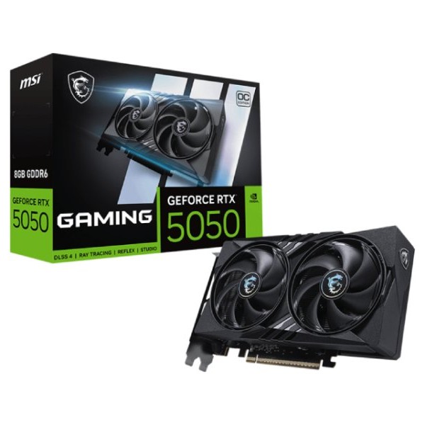 MSI Nvidia RTX 5050 8G 128bit GeForce RTX 5050 8G GAMING OC