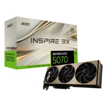 MSI Nvidia RTX 5070 12G 192bit GeForce RTX 5070 12G INSPIRE 3