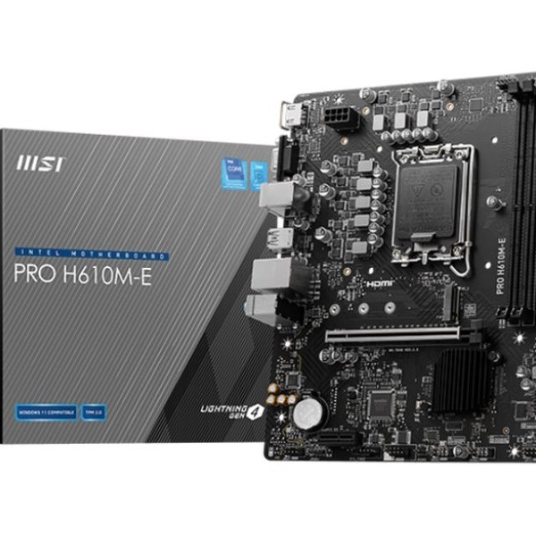 MSI PRO H610M-E